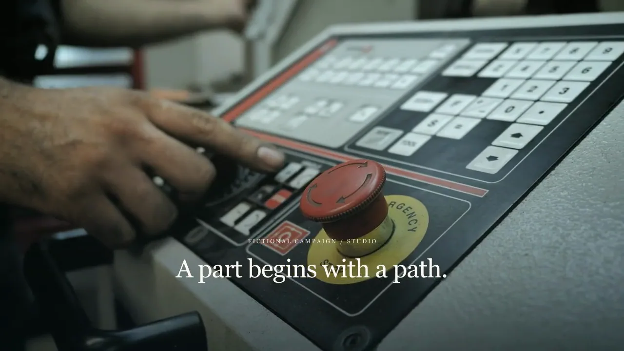 A part begins with a path.