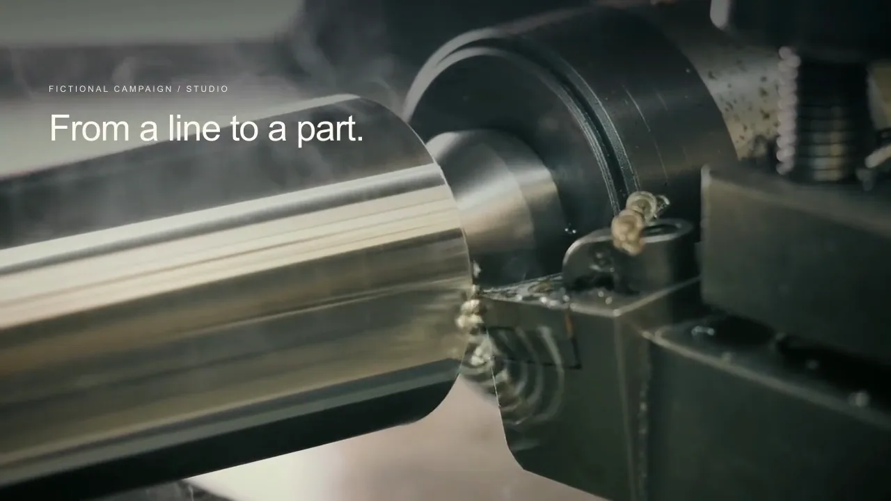 From a line to a part.