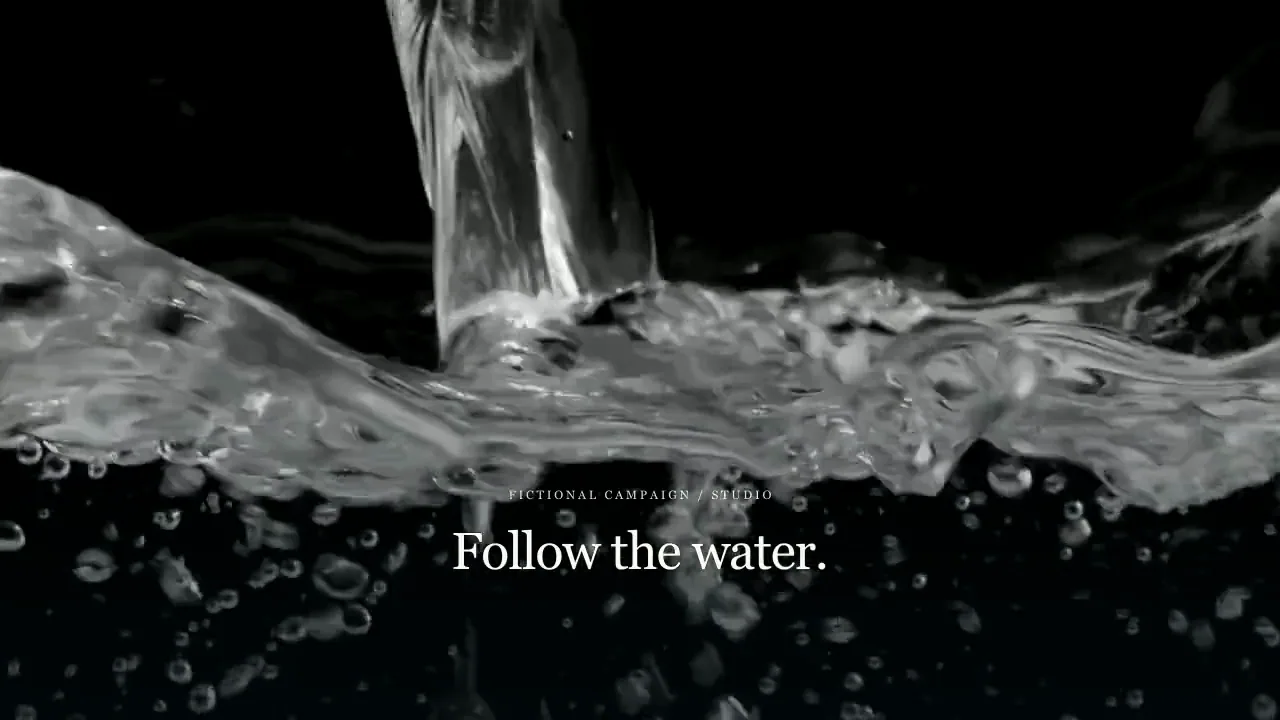 Follow the water. Ask better questions.
