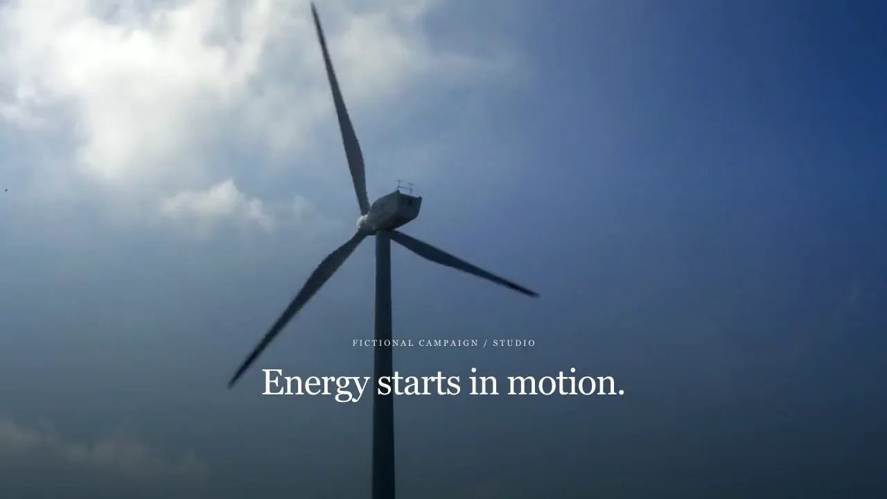 Give energy a visible journey.
