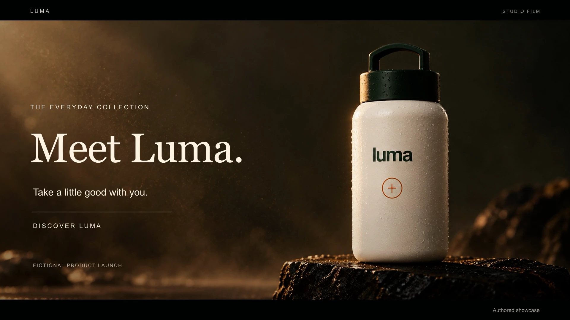 Luma. Take a little good with you.